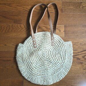 Round Straw Bag